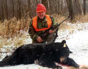 This bear was taken on our farm
in Butler County, PA