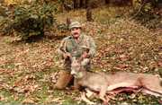 Taken in Allegheny Co., PA
with a bow in October 1983
Score: 124 4/8